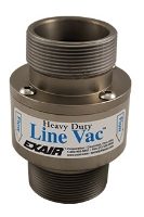 Hardened Alloy Heavy Duty Threaded Exair Line Vac for 1 1/4" Pipe