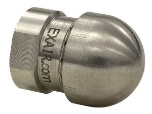 Stainless steel safety back blow air nozzle 1/4 NPT