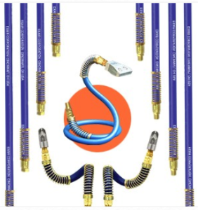 610mm Stay Set Hose 1/4 Male Both Ends 9224