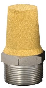 Sintered Bronze Muffler 1/2"-20 UNF Female